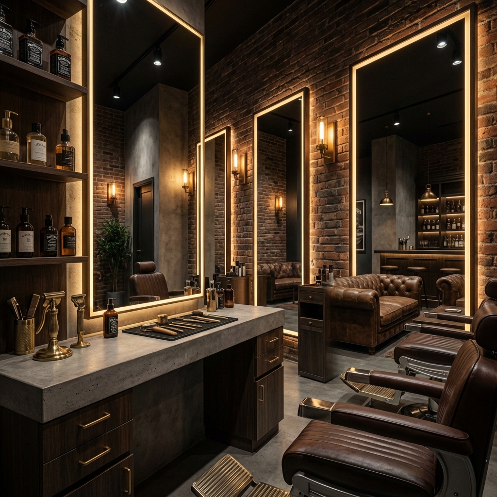 Thomas Barber Shop Interior